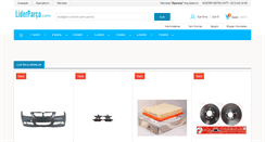 Desktop Screenshot of liderparca.com